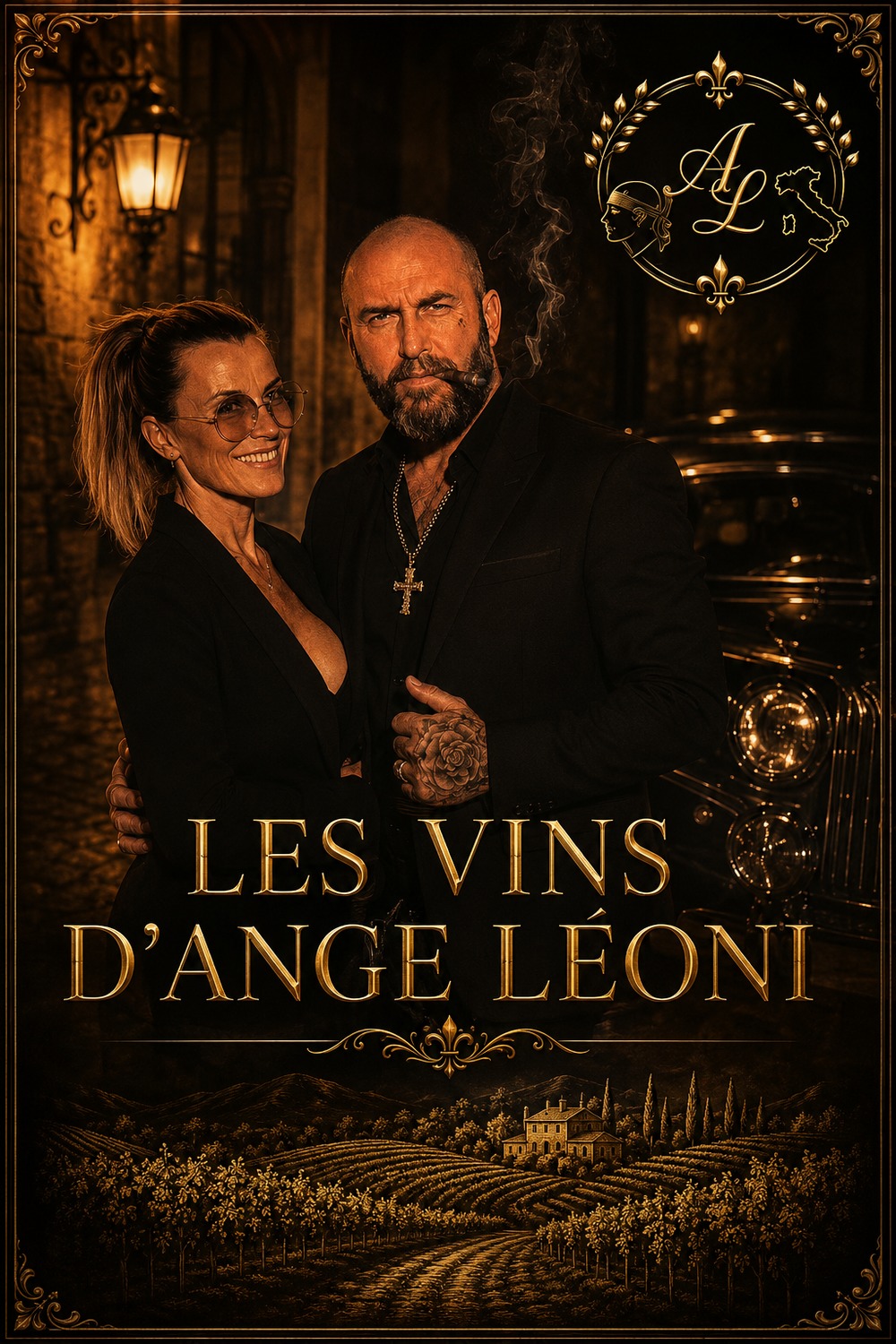 Couverture de la carte des vins des Flocons d’Ange Léoni